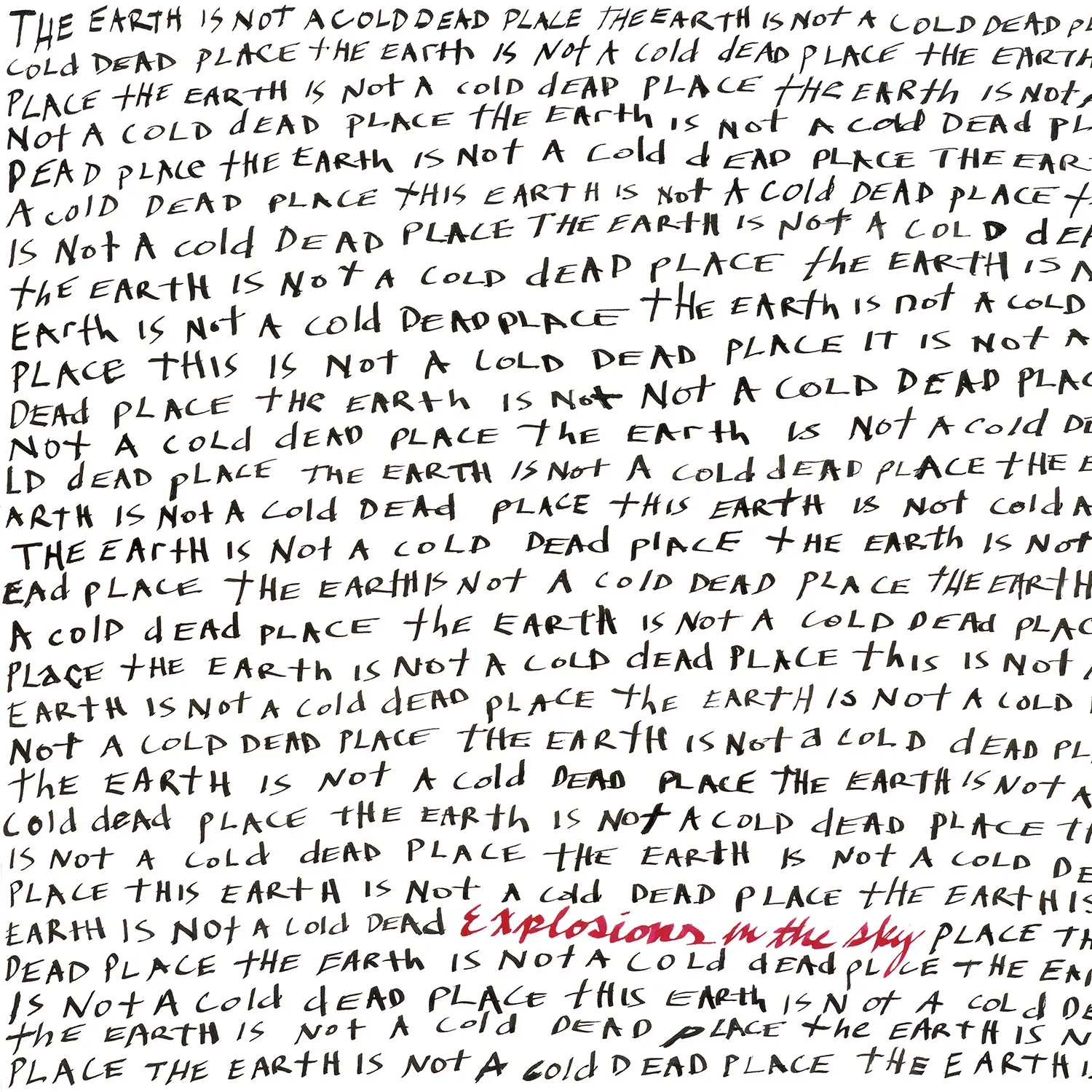 Temporary Residence Explosions In The Sky Earth 2xLP rouge