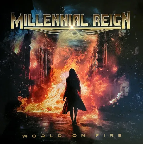 Rockshots Records Millennial Reign World On Fire CD power metal