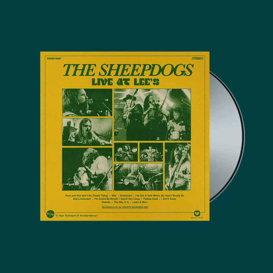 Sheepdogs Live at Lee's CD live Toronto