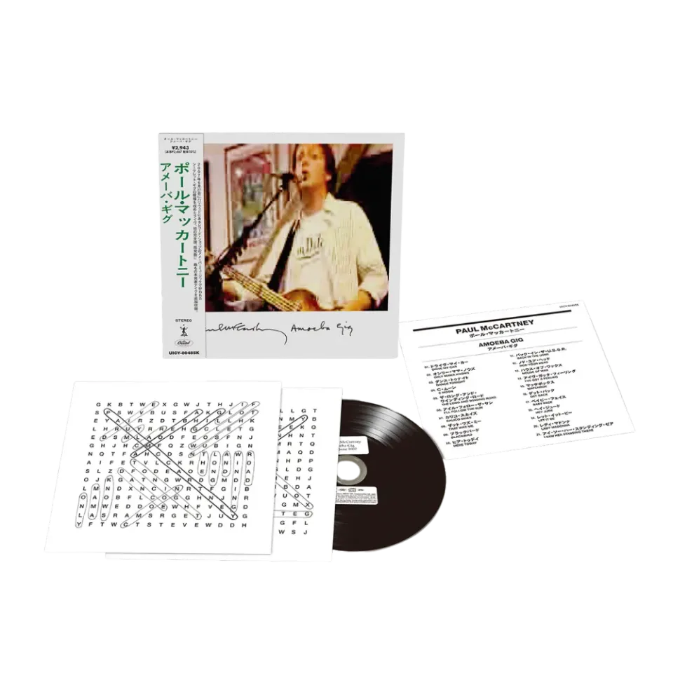 Paul McCartney Amoeba Gig CD SHM live japonais