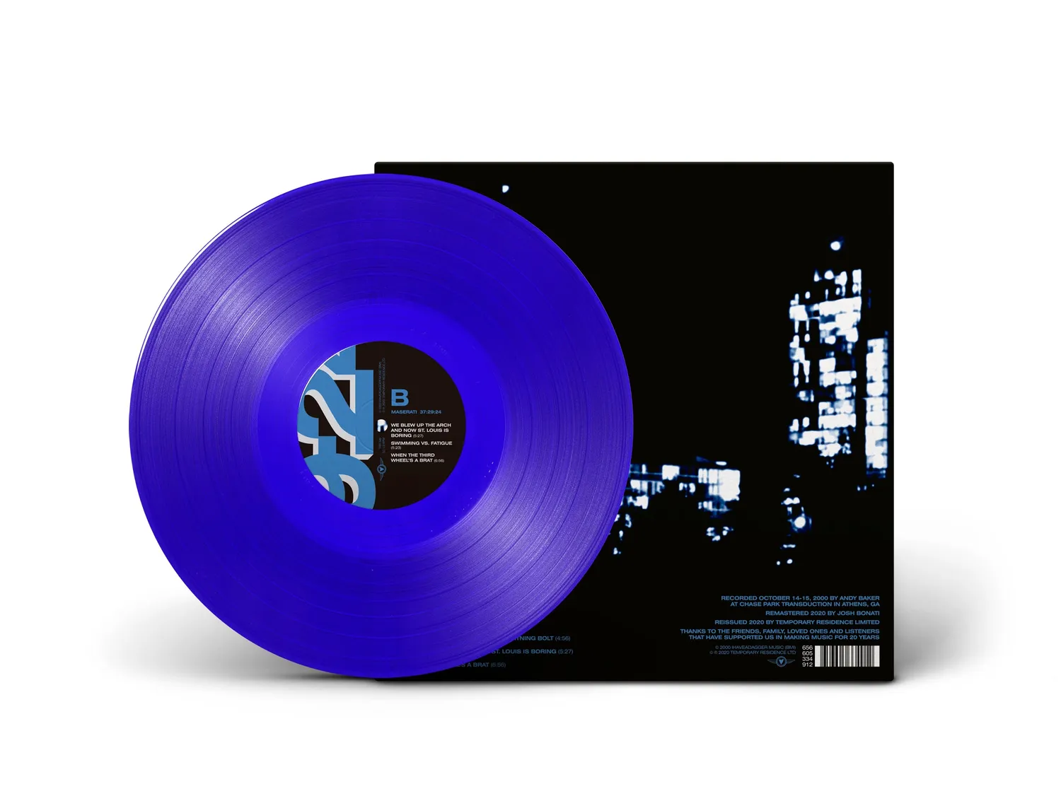Temporary Residence Maserati 37:29:24 Anniversary CD remasterisé