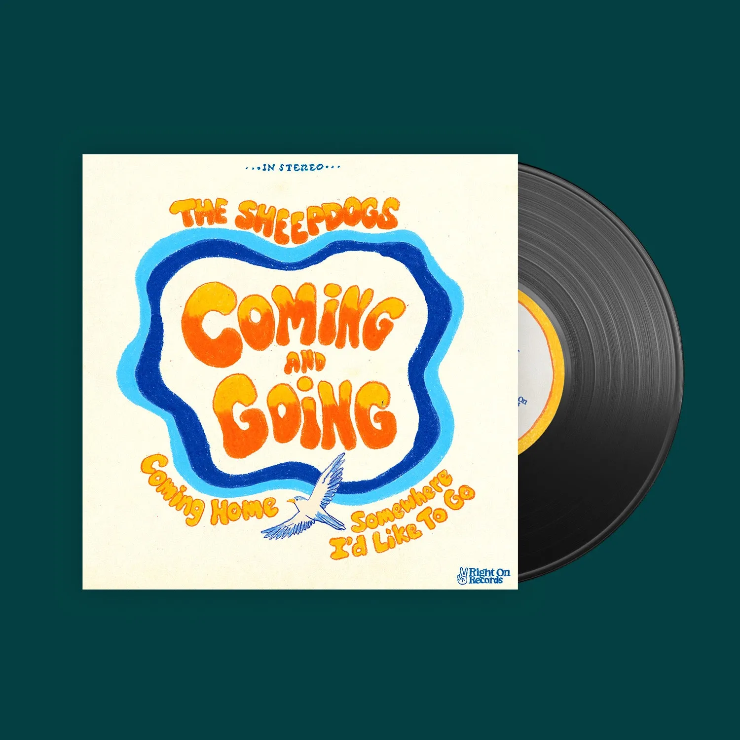 Sheepdogs Coming and Going vinyle couleur limitée