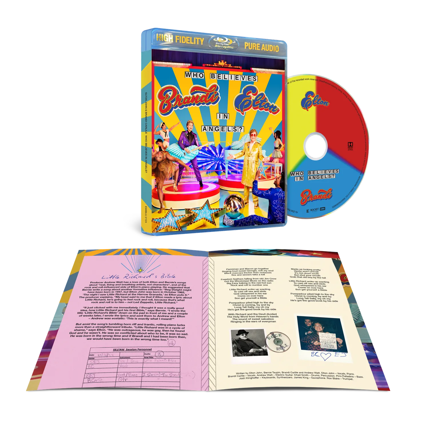EMI Who Believes In Angels Blu-ray Atmos limitée