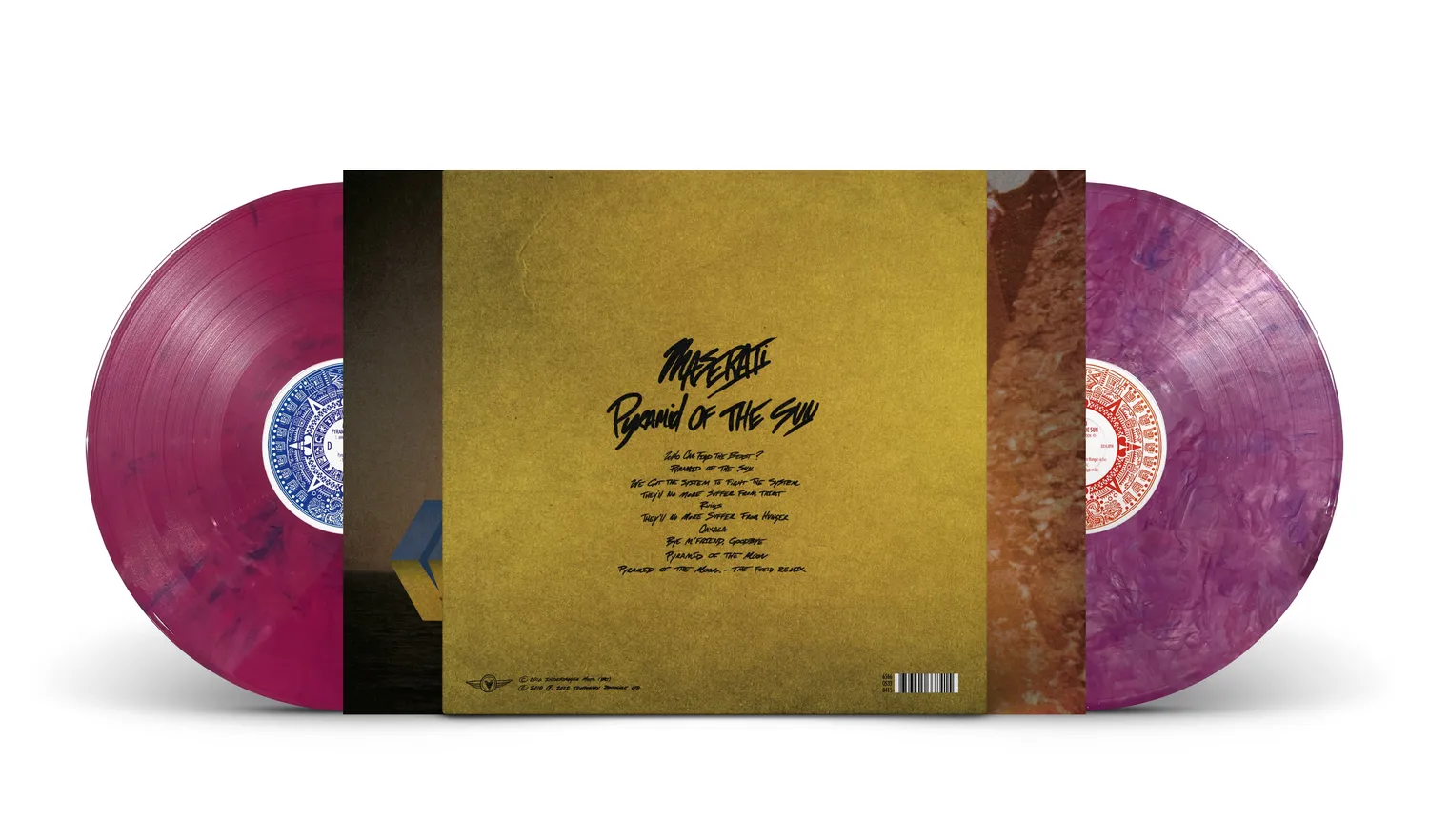 Maserati Pyramid Of The Sun Anniversary double vinyle noir