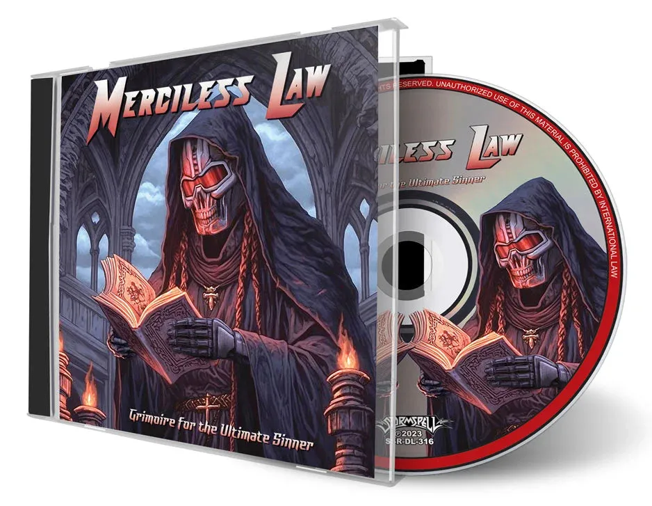 Rockshots Records Merciless Law Grimoire Sinner CD EP