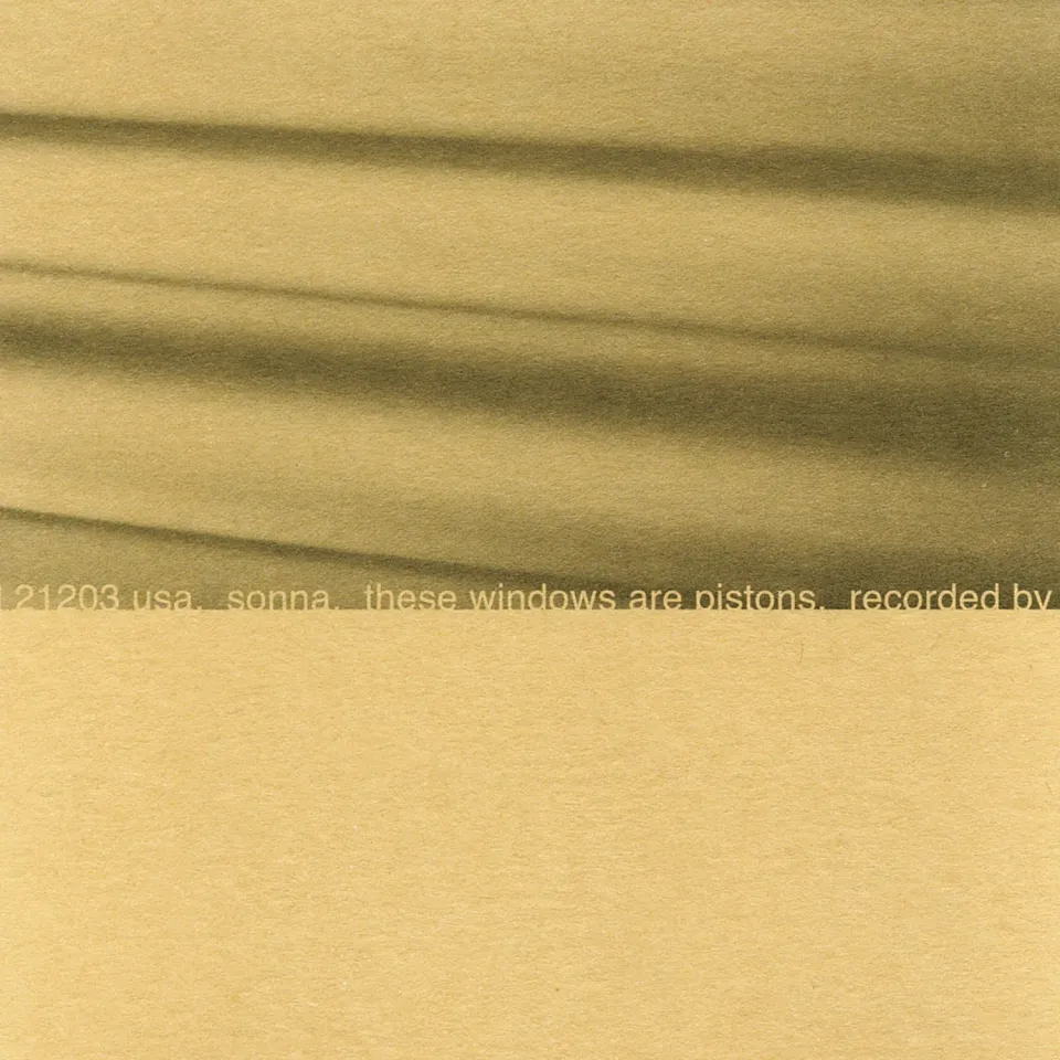 Temporary Residence Sonna These Windows Are Pistons CD EP 3 titres