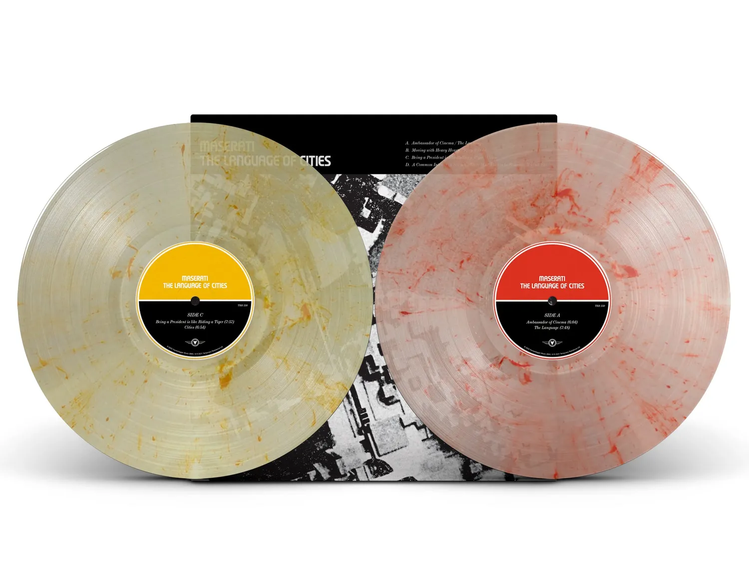 Temporary Residence Maserati Language of Cities 2xLP couleur