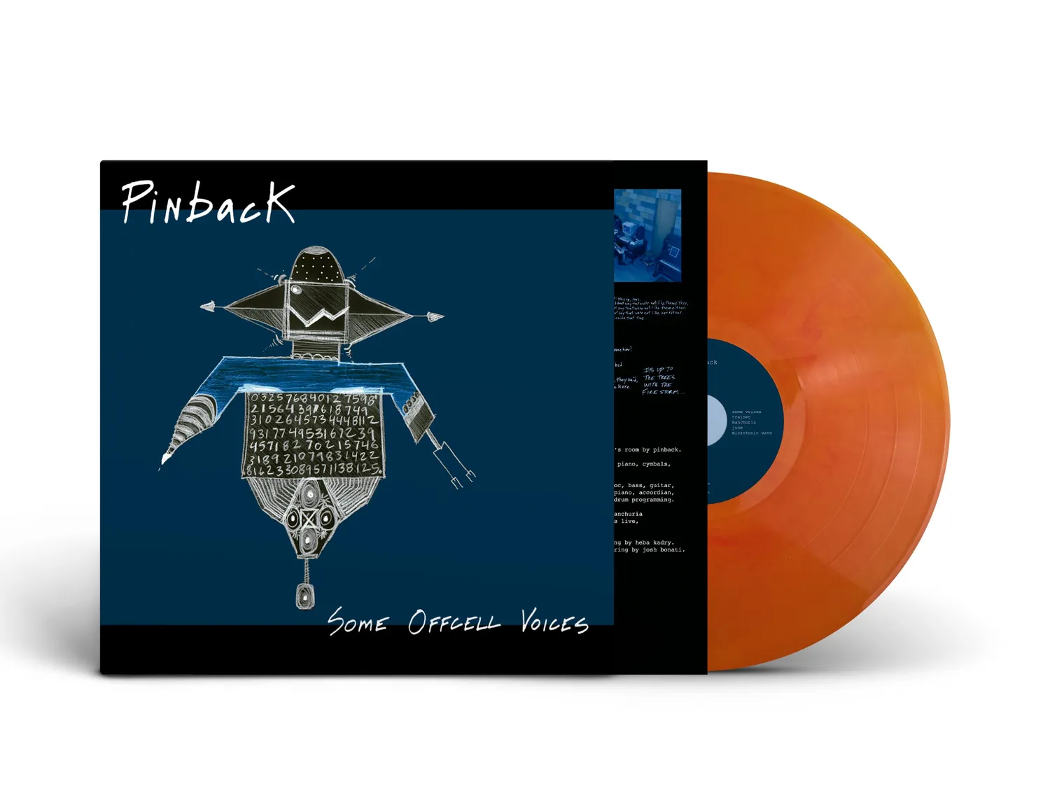 Temporary Residence Pinback Some Offcell Voices CD