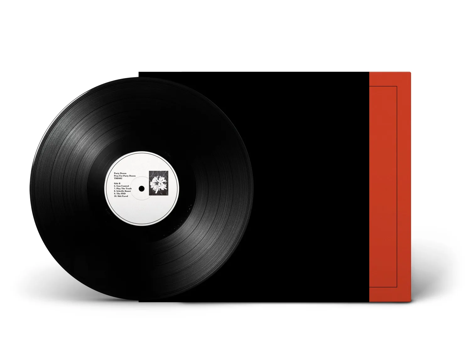 Party Dozen Pray For Party Dozen vinyle rouge opaque