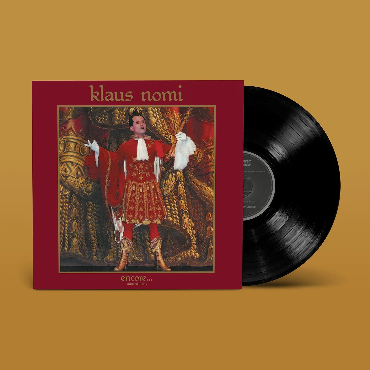 Klaus Nomi Encore Nomi's Best CD compilation best of