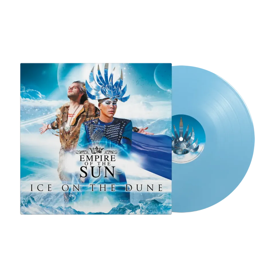 EMI Ice On The Dune vinyle LP bleu opaque limité