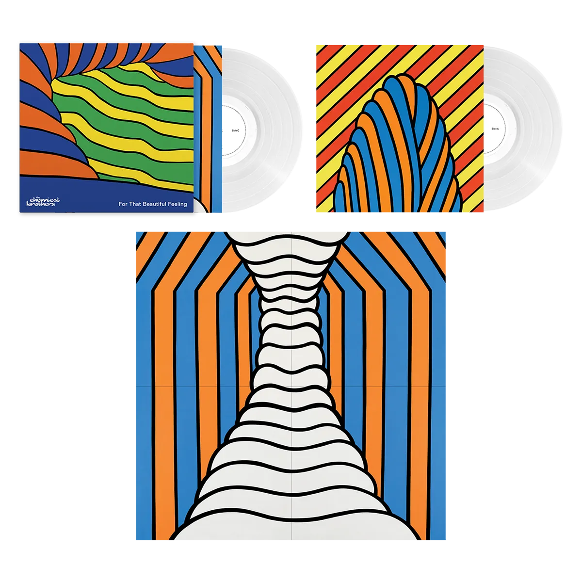Chemical Brothers For That Beautiful Feeling double vinyle blanc