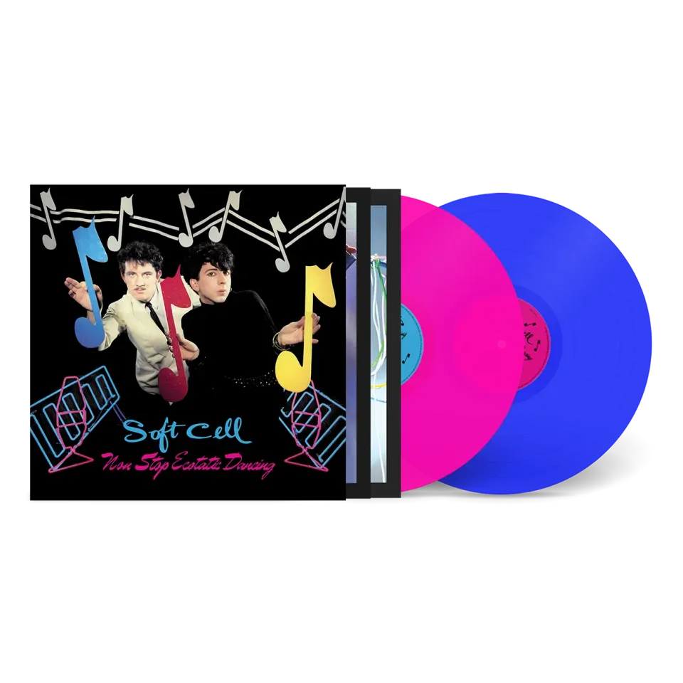 EMI Soft Cell Non-Stop Ecstatic Dancing vinyle Colour 2LP remix