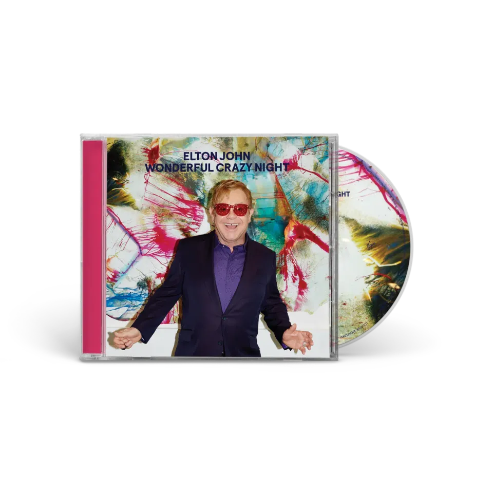 EMI Wonderful Crazy Night CD album studio Elton John