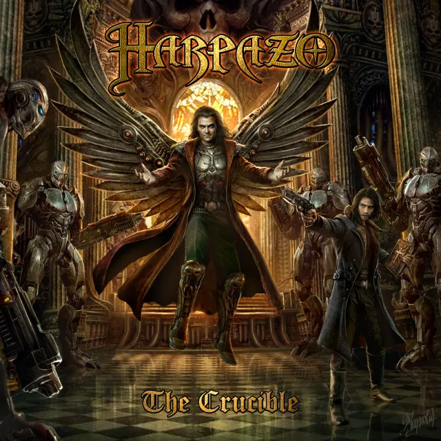 Harpazo The Crucible CD metal progressif