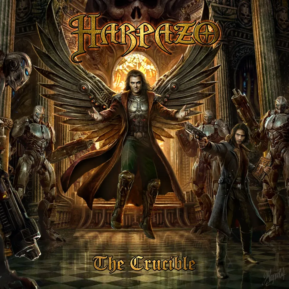 Harpazo The Crucible CD metal progressif