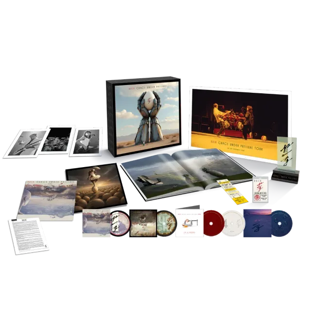 EMI Rush Grace Under Pressure coffret 4CD Blu-ray