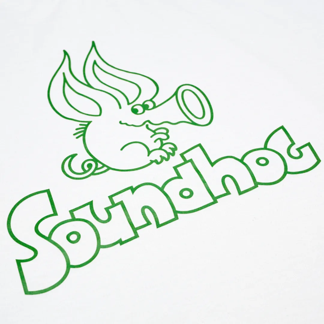 EMI Soundhog T-shirt blanc coton