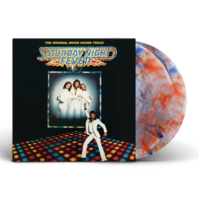 EMI Saturday Night Fever vinyle 2LP marbré 3 couleurs