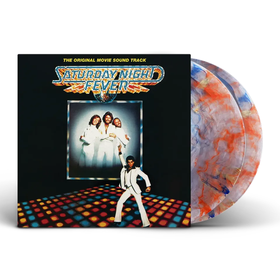 EMI Saturday Night Fever vinyle 2LP marbré 3 couleurs