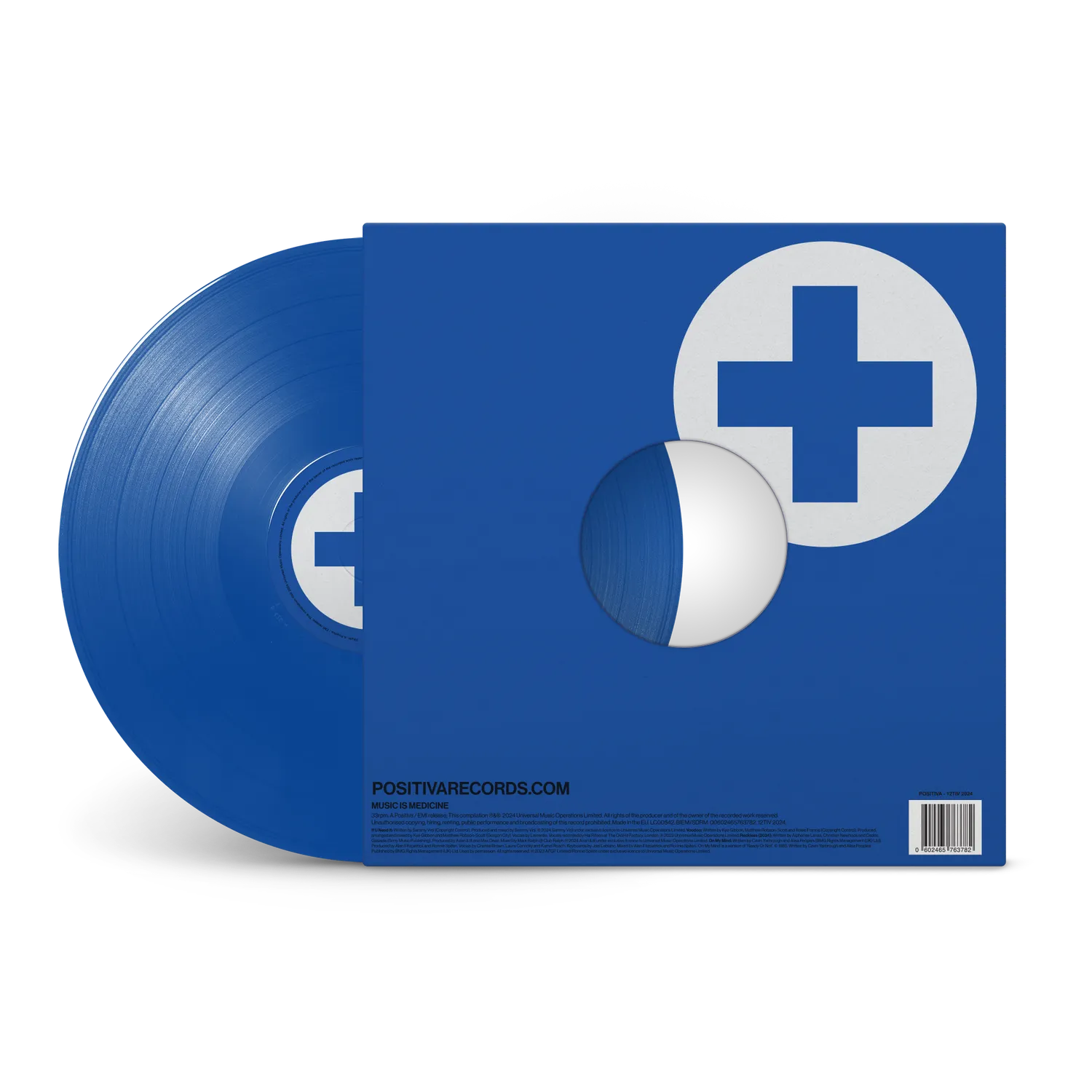 EMI Positiva Sampler 001 single vinyle extended mix