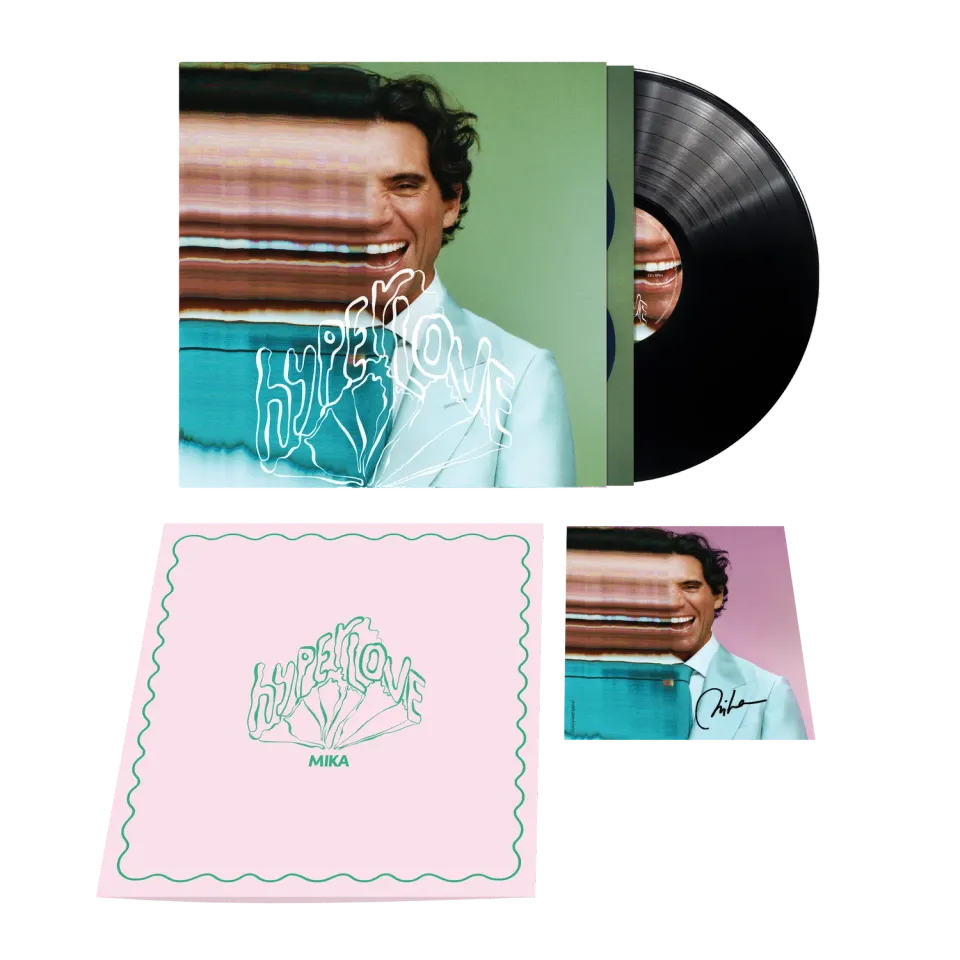 Hyperlove LP vinyle + carte art signée