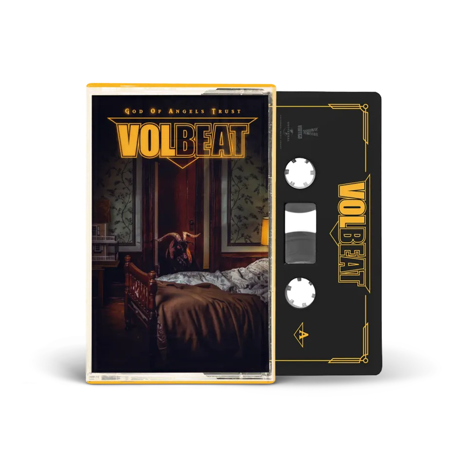 EMI God Of Angels Trust MC cassette noire limitée
