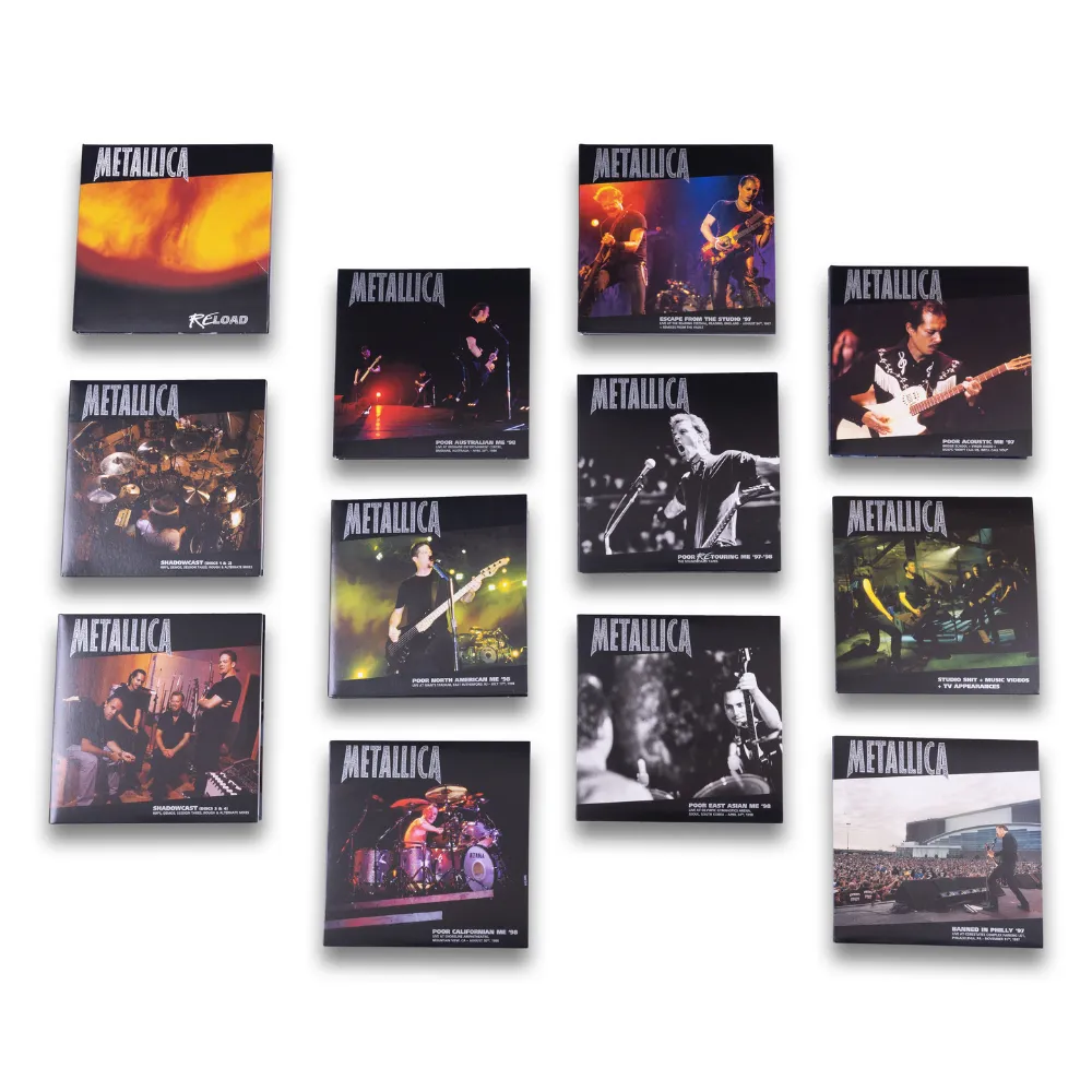 Metallica ReLoad Remastered coffret deluxe numéroté