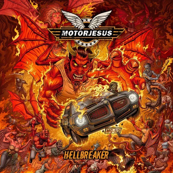 Motorjesus Hellbreaker CD heavy metal
