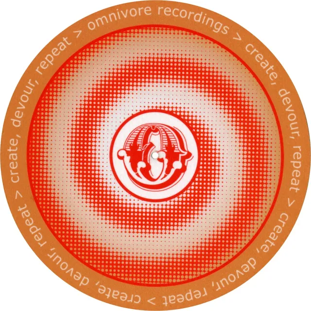 Omnivore Recordings slipmat vinyle feutrine couleur