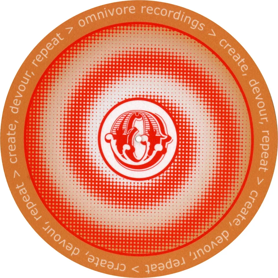 Omnivore Recordings slipmat vinyle feutrine couleur