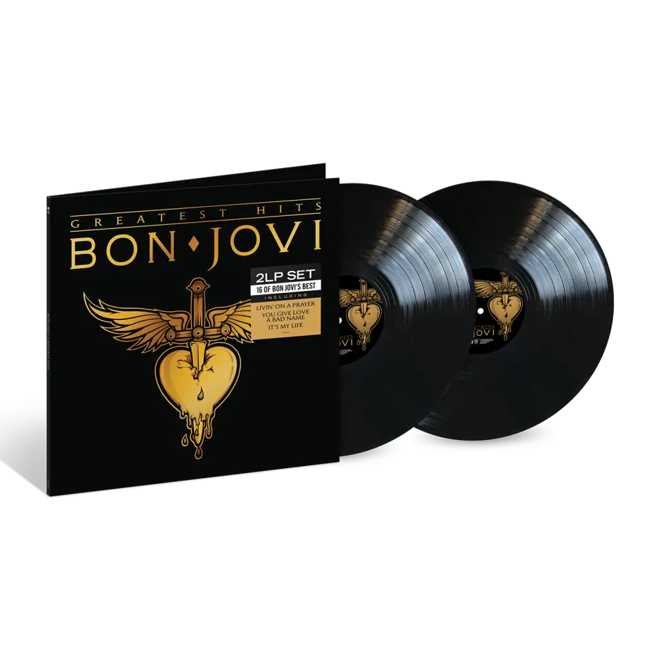 Bon Jovi Greatest Hits vinyle 2LP double album
