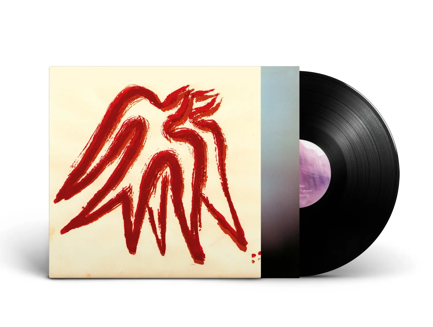 Eluvium Lambent Material vinyle rouge foncé LP