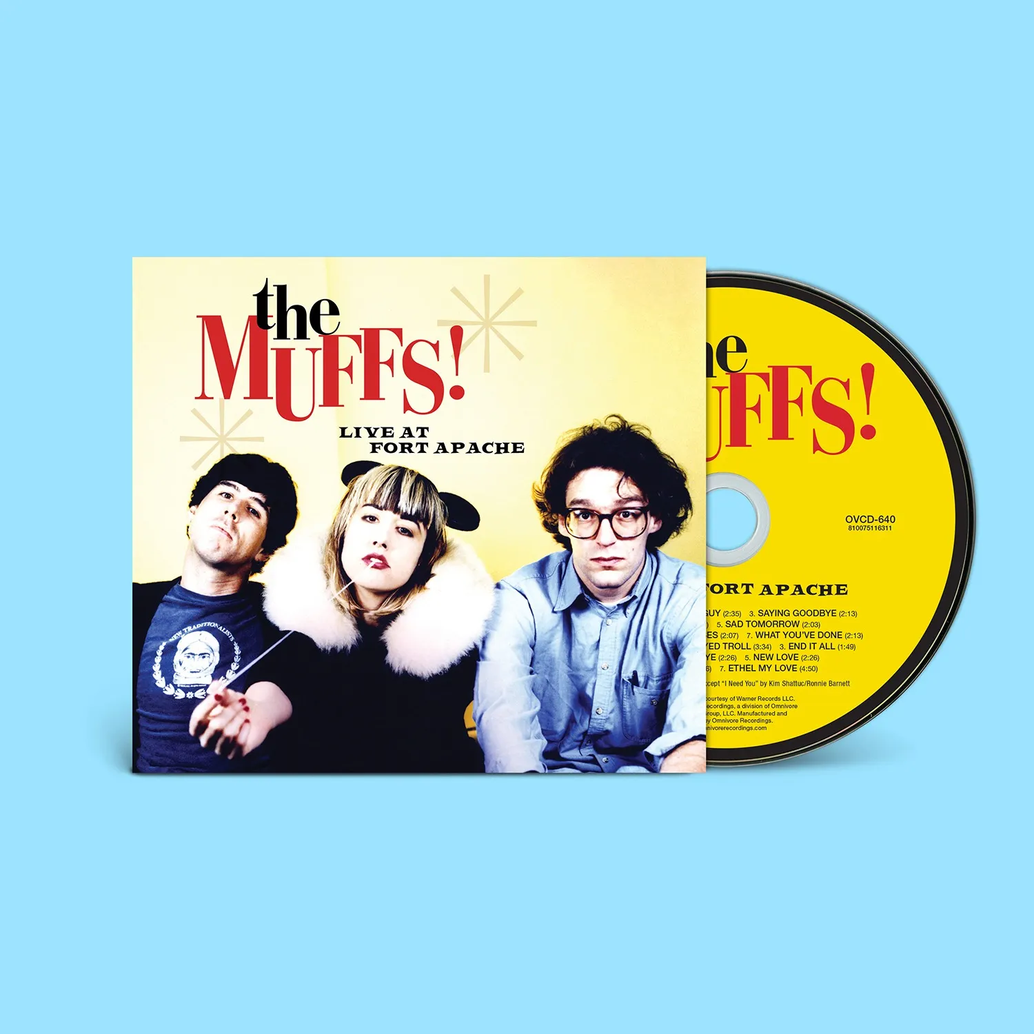 Omnivore Recordings The Muffs Live At Fort Apache CD concert 1995