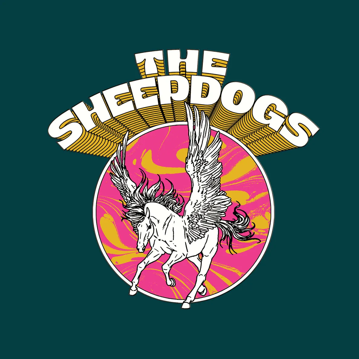 Sheepdogs Recording Co Stickers vinyle assortis