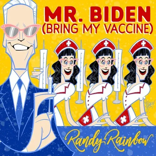 Center Stage Records Randy Rainbow Mr. Biden single MP3 parodie