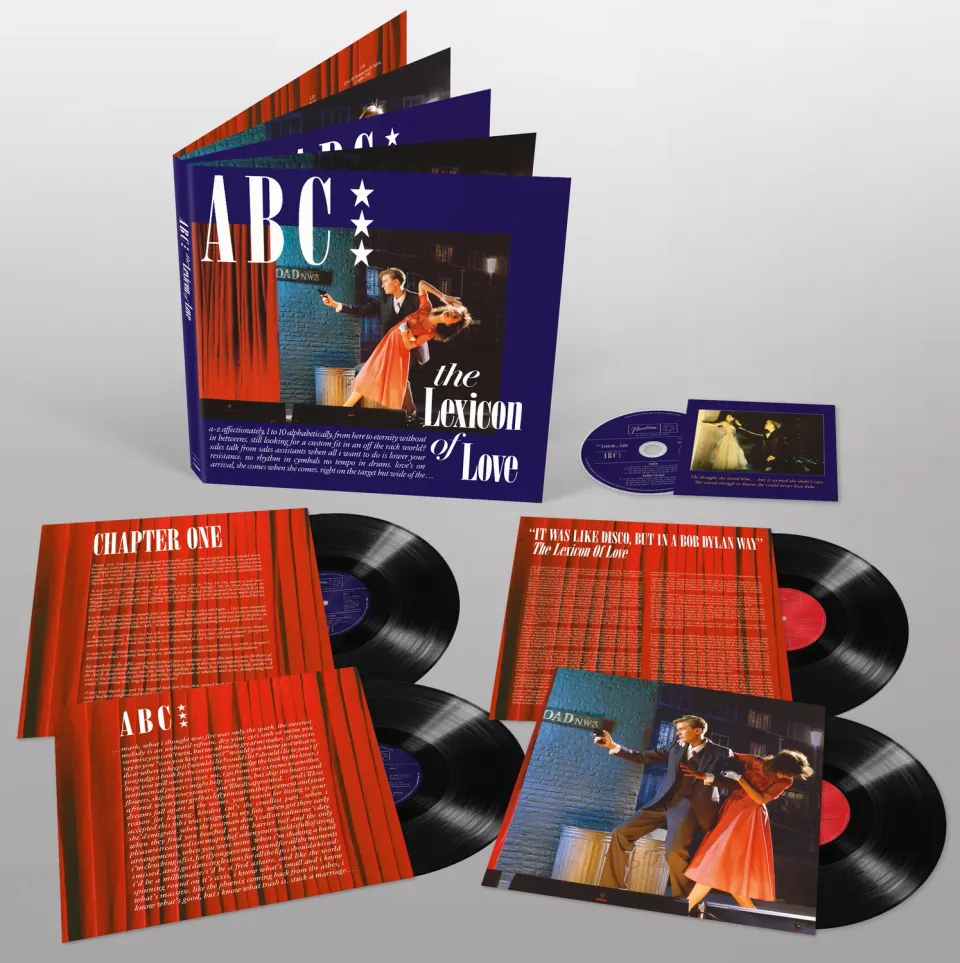 EMI ABC Lexicon Of Love coffret vinyle 4LP + Blu-ray