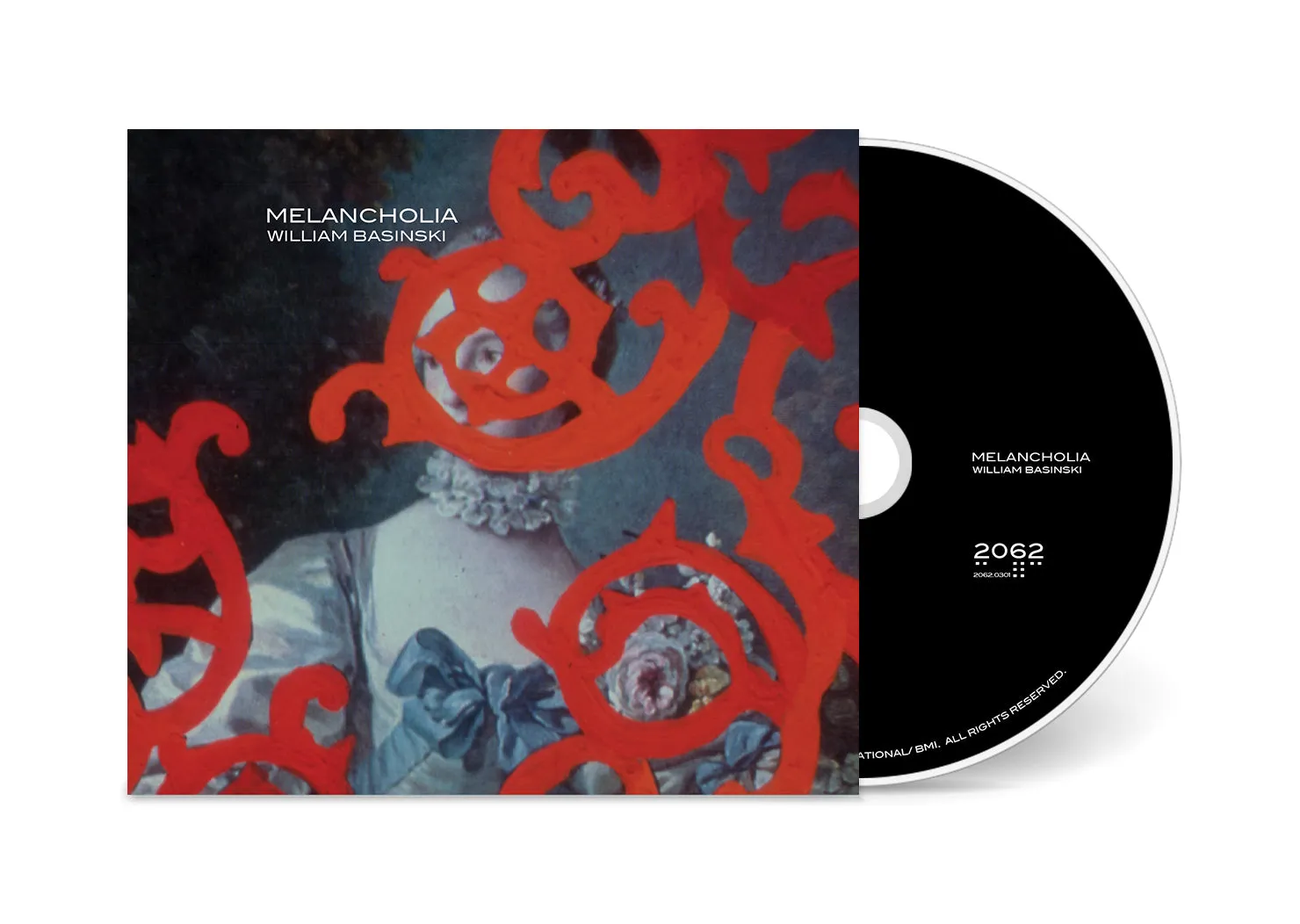 William Basinski Melancholia vinyle LP orange opaque remasterisé