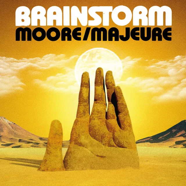 Temporary Residence Majeure Brainstorm vinyle LP noir split prog