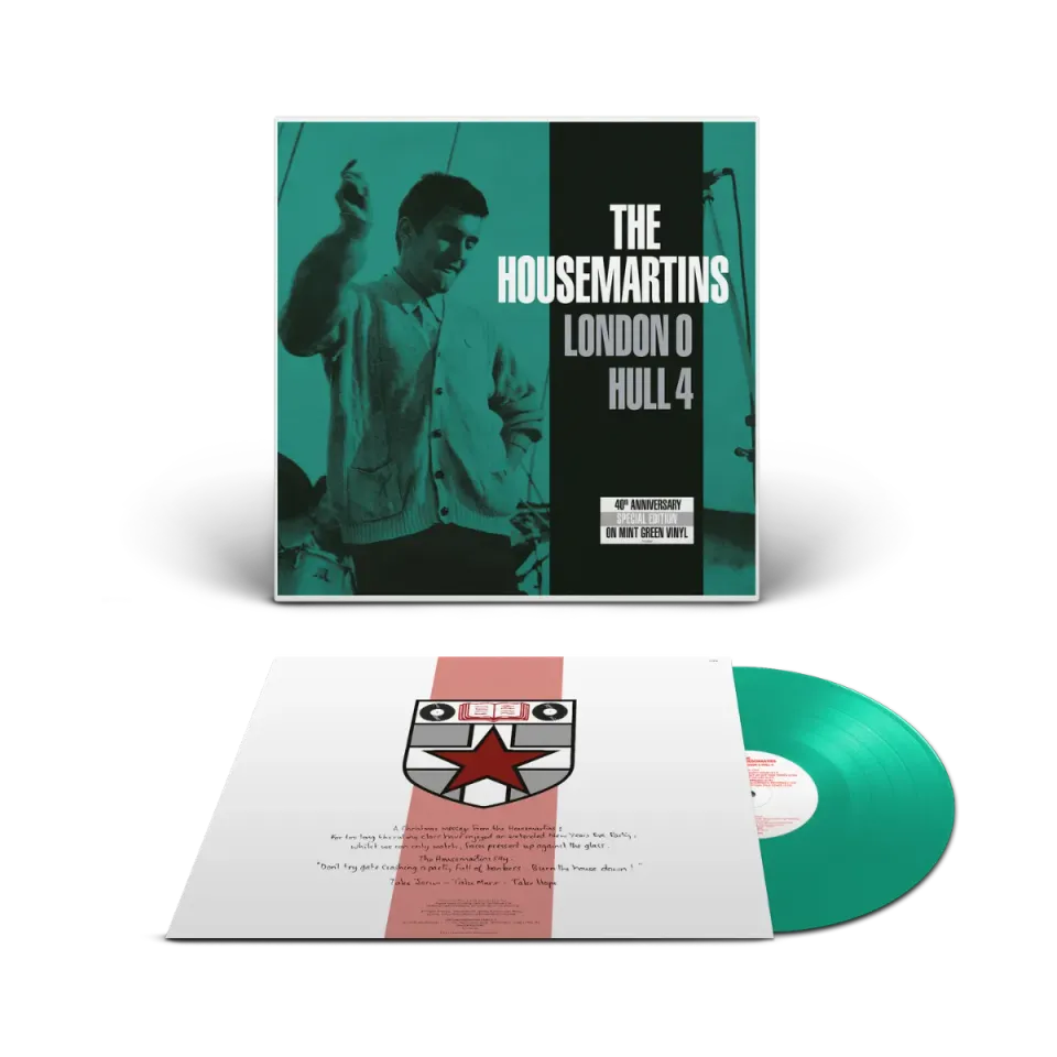 EMI London 0 Hull 4 NAD26 vinyle vert LP