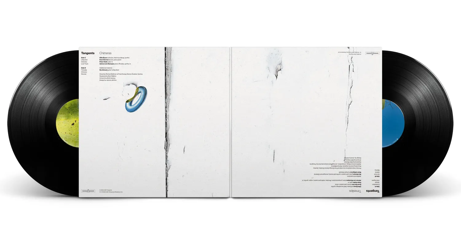 Temporary Residence Tangents Timeslips vinyle 2xLP noir