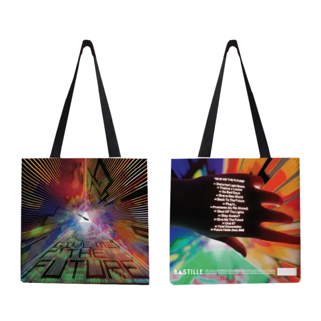 EMI Give Me The Future tote bag visuel album
