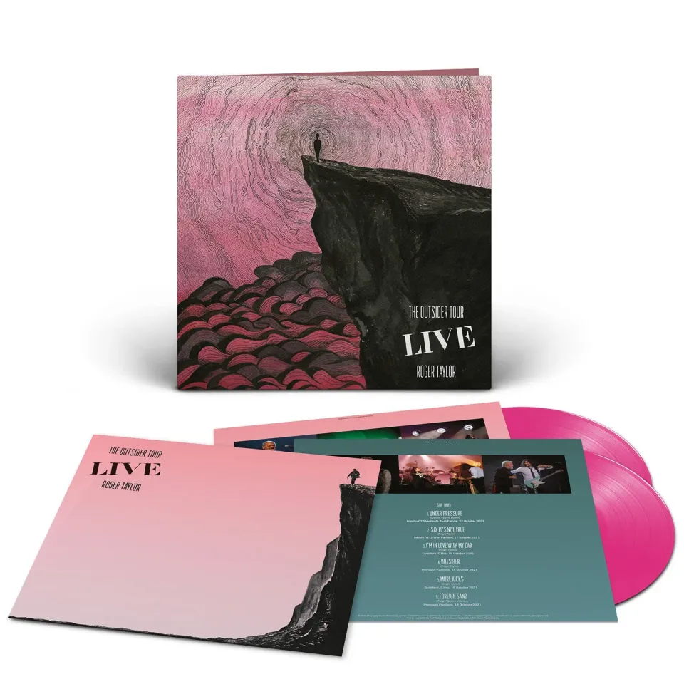 EMI The Outsider Tour Live Roger Taylor double vinyle live