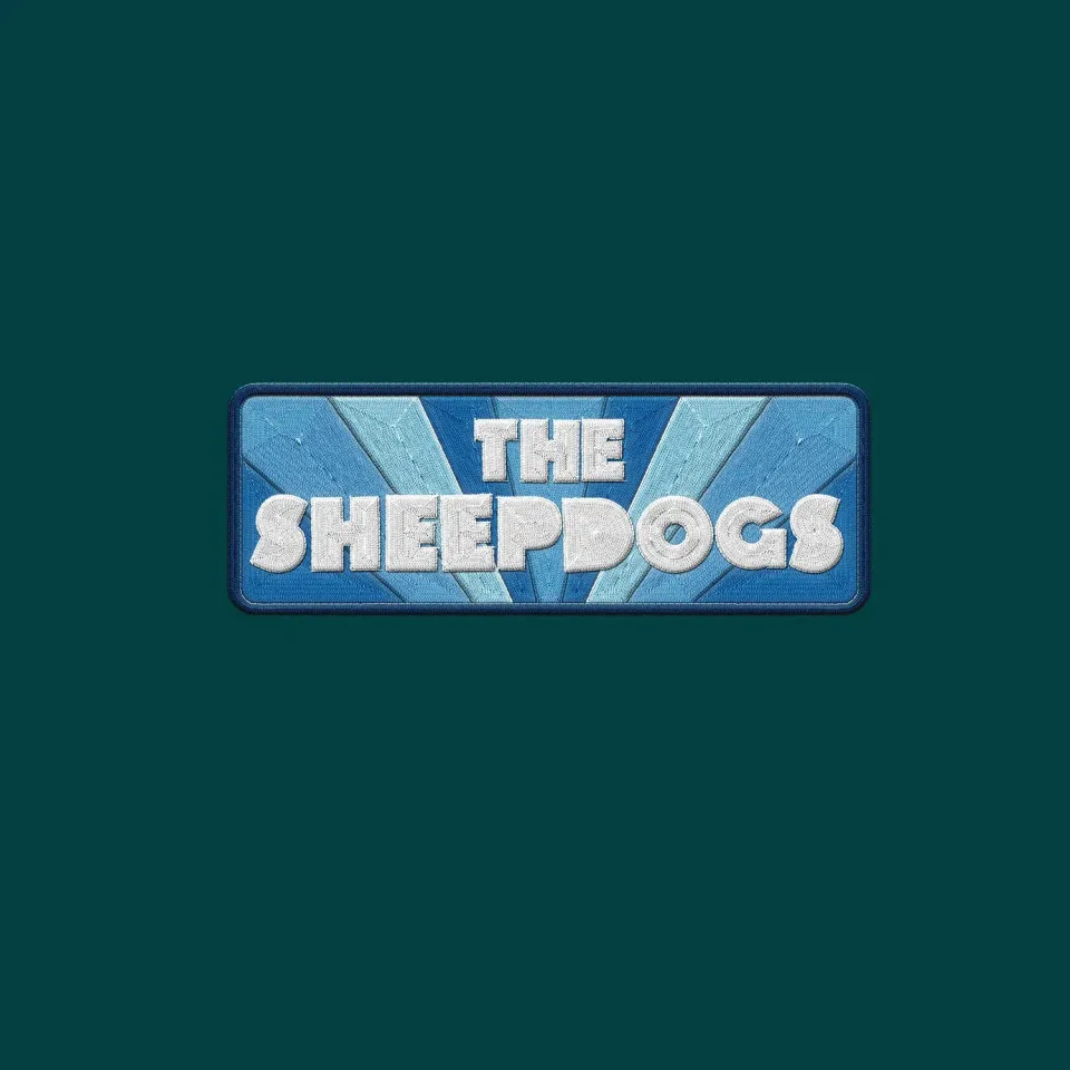 Sheepdogs Recording Co The Sheepdogs patch écusson brodé 10 cm thermocollant