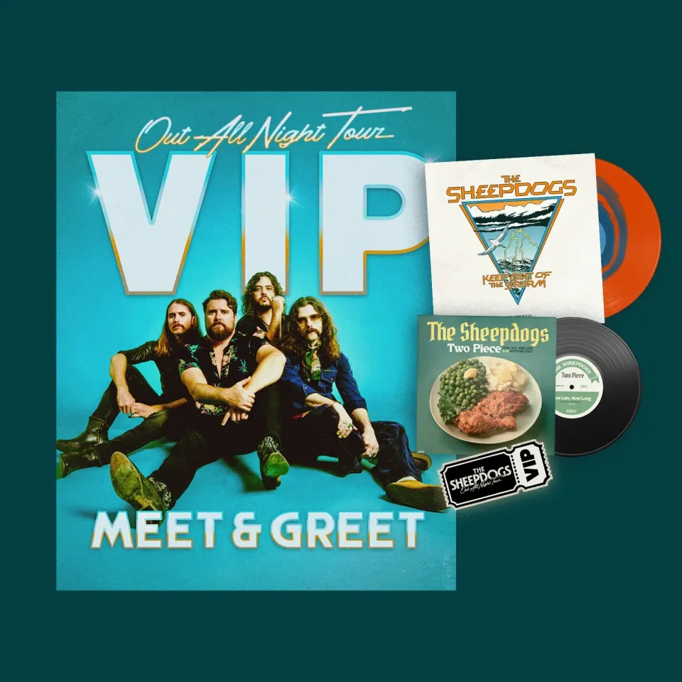 Sheepdogs Out All Night Tour VIP Meet and Greet pass VIP Canada Gold
