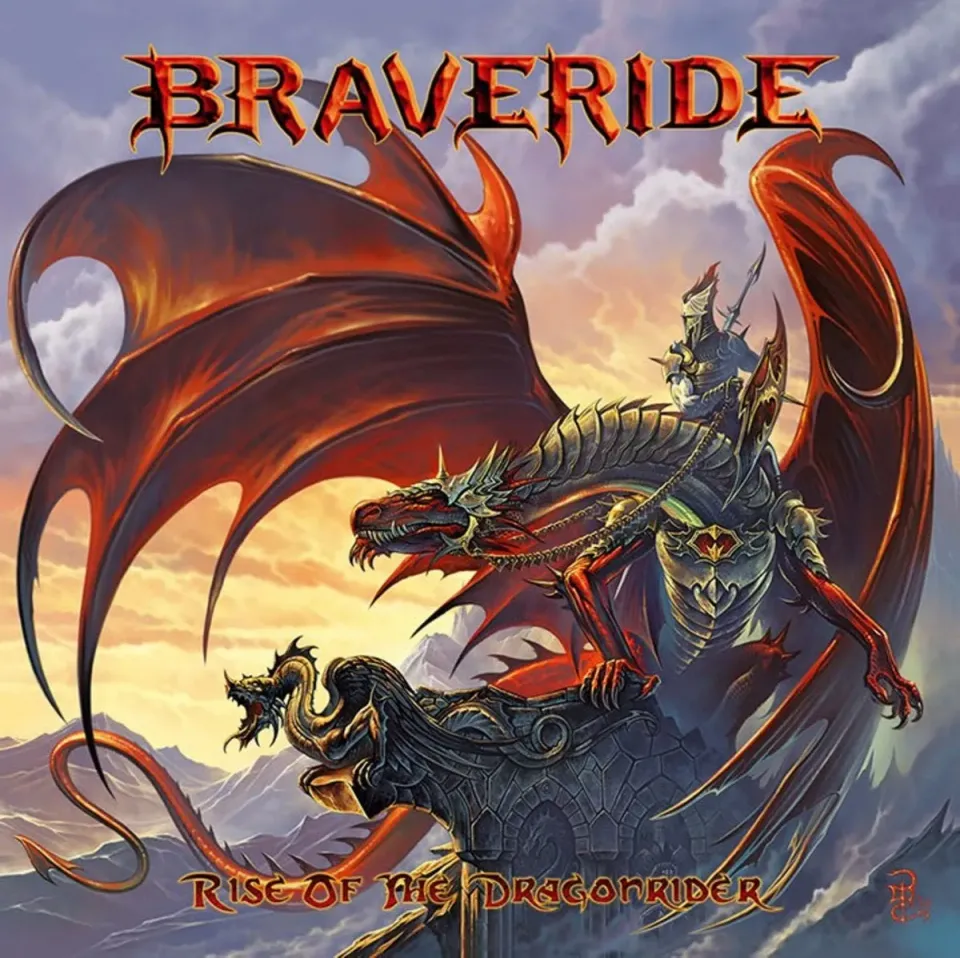 Rockshots Records Braveride Rise Of The Dragonrider CD digipak folk metal