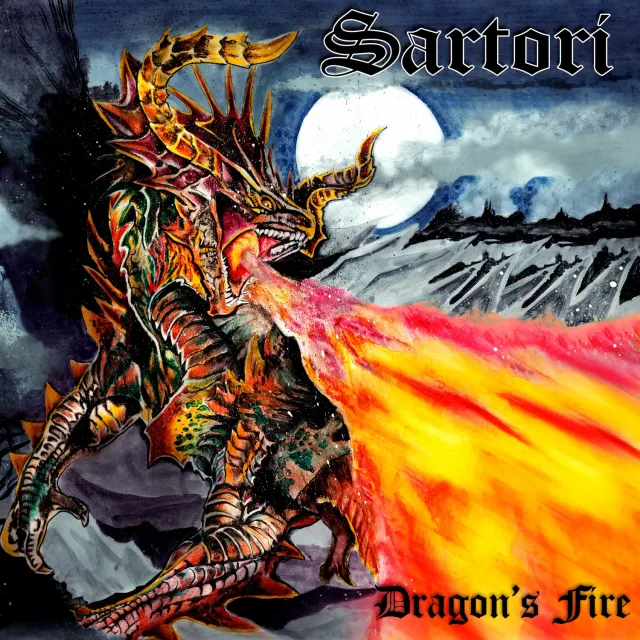Rockshots Records Sartori Dragon's Fire CD album