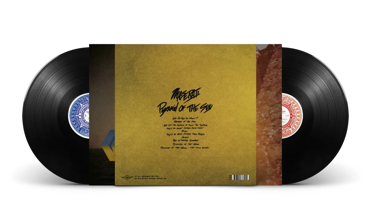 Maserati Pyramid Of The Sun Anniversary double vinyle noir