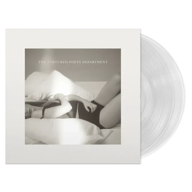 EMI Tortured Poets Department vinyle phantom clear Manuscript