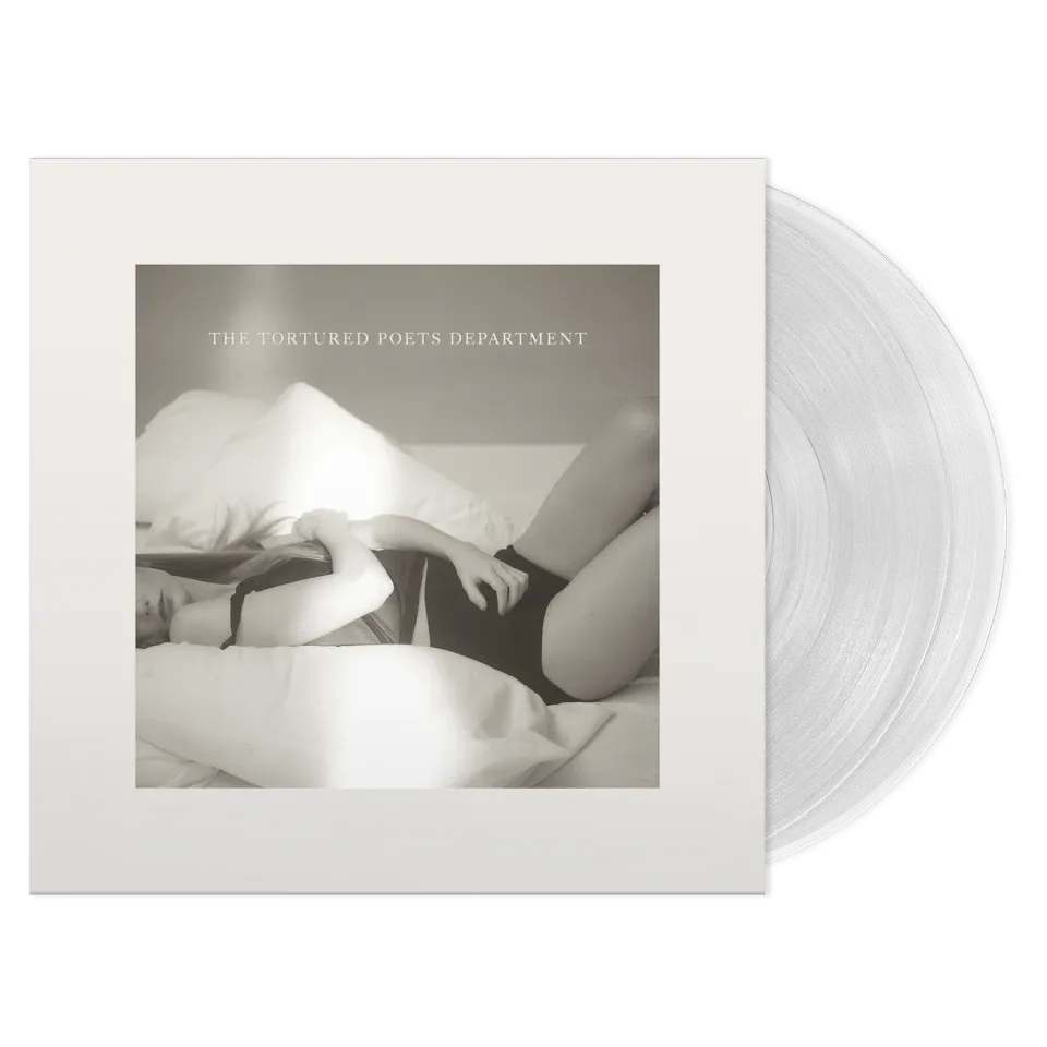 EMI Tortured Poets Department vinyle phantom clear Manuscript